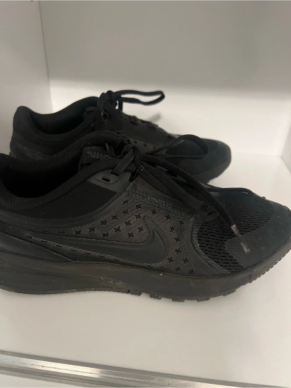 Nike Downshifter 9 Black Running Shoes 4.5y